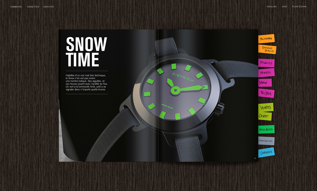 Gilles Valette, N+V:DIETRICH WATCHES Gilles Valette, N+V:DIETRICH WATCHES