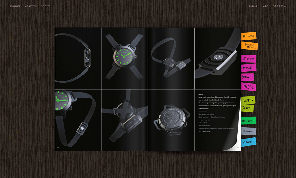 Gilles Valette, N+V:DIETRICH WATCHES Gilles Valette, N+V:DIETRICH WATCHES