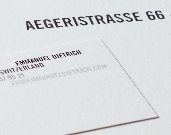 Gilles Valette, N+V:EMMANUEL DIETRICH, DESIGNER